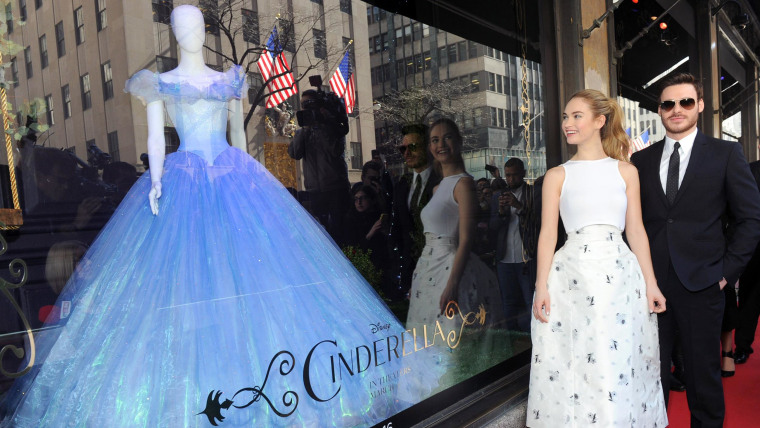 Disney s Cinderella costume in Saks Fifth Avenue window display