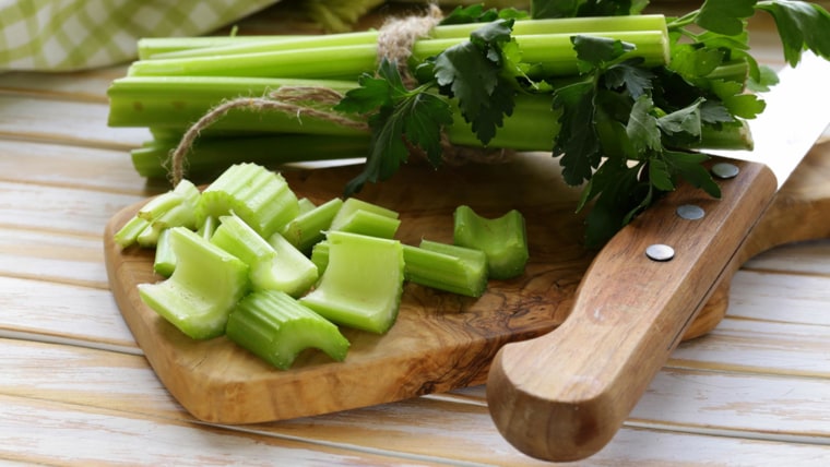 Celery: The latest trendy veggie.