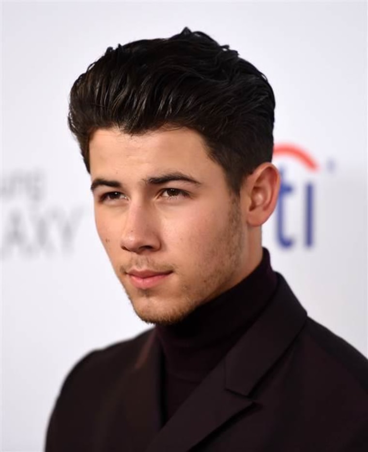 Nick Jonas at the Universal Music Group Post-Grammy Party on Feb. 8.