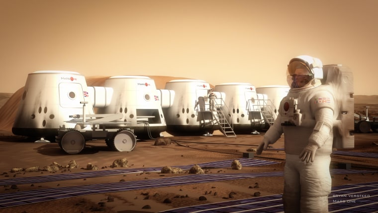 Image: Mars One settlement