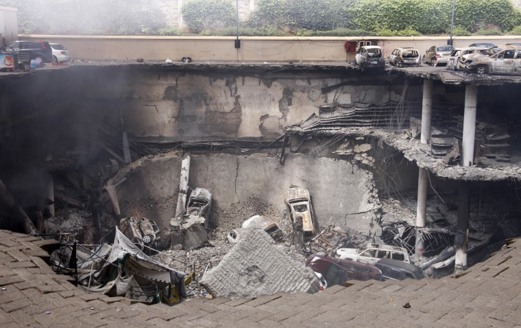 Image: Aftermath of 2013 Kenyan mall attack