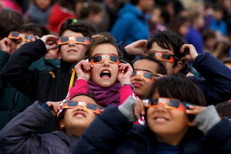 Image: Partial Solar Eclipse Over Spain