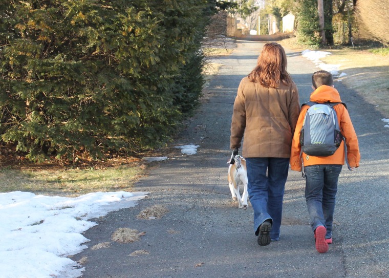 Some critics would have you believe that I'm what's wrong with American parenting... because I walk my son to school.