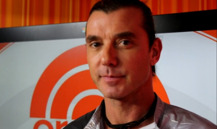 Gavin Rossdale, lead singer of the band Bush.