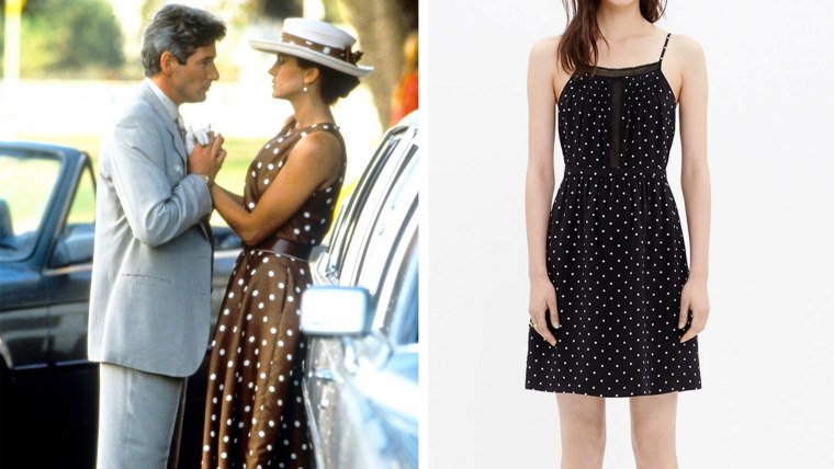 Brown Polka Dot Trend, Pretty Woman Polo Match Dress