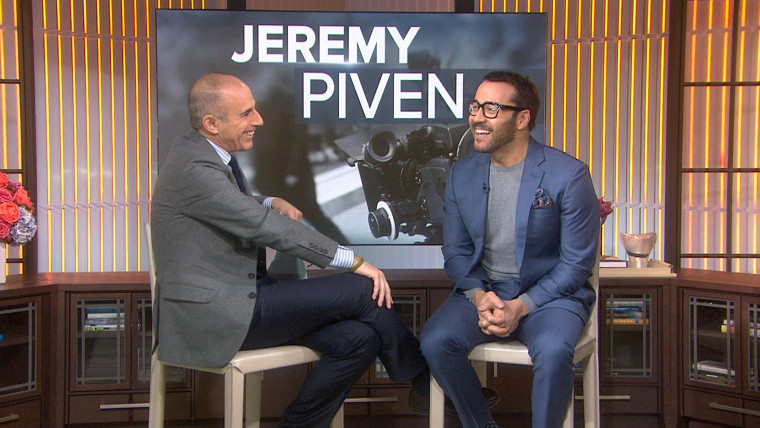 Jeremy Piven talks with Matt Lauer on TODAY