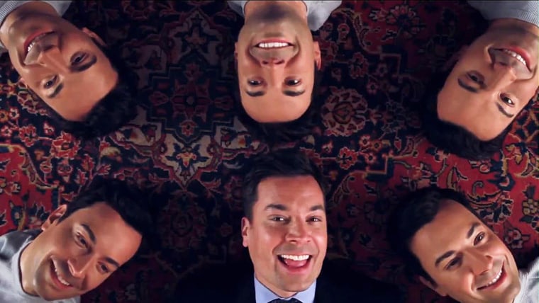 Jimmy Fallon, Jimmy Fallon, Jimmy Fallon, Jimmy Fallon, Jimmy Fallon and Jimmy Fallon.