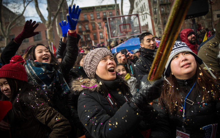 Image: New York City's Chinatown Celebrates Start Of Chinese New Year Celebrations
