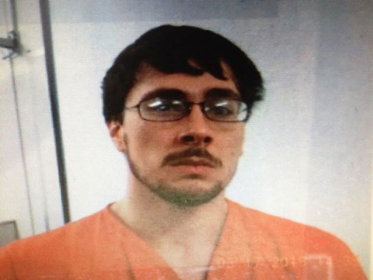 Alleged murderer Rocco Jesse Zuccaro, seen in a handout from West Virginia State Police after he escaped from a psychiatric hospital in Weston.