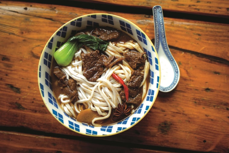 Cathy Erway's beef noodle soup.