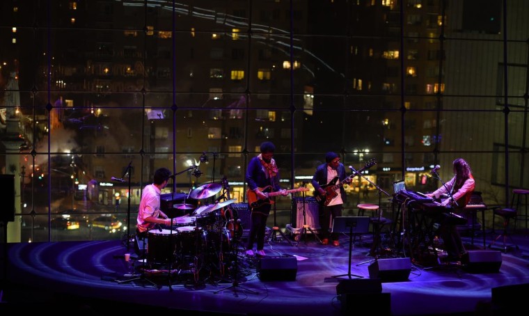 Meshell Ndegeocello performs at Lincoln Center.