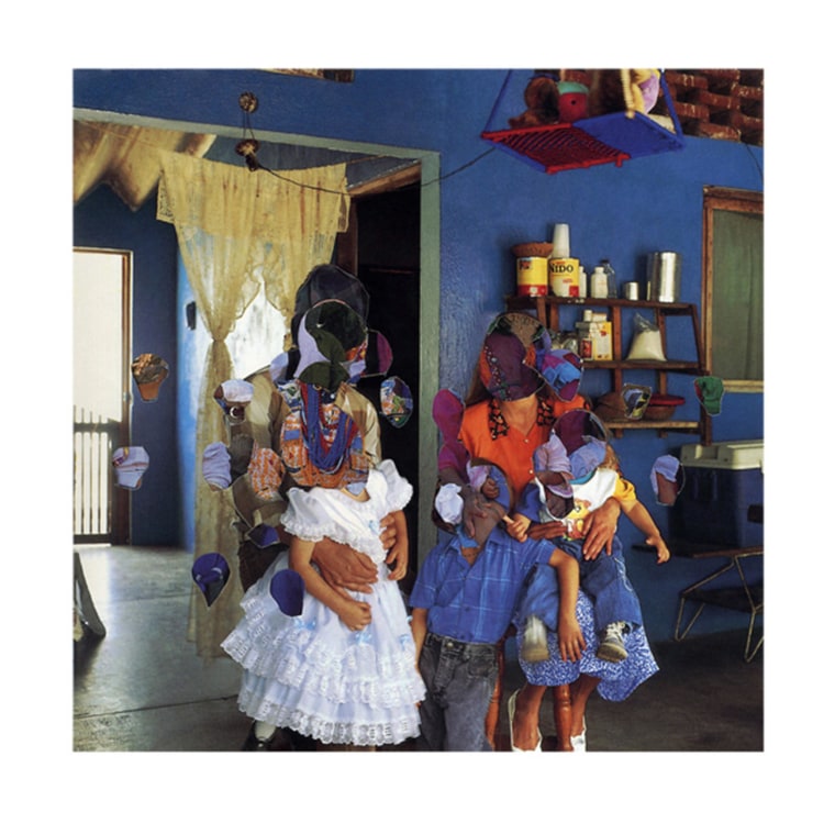 Image: Photograph and collage artwork