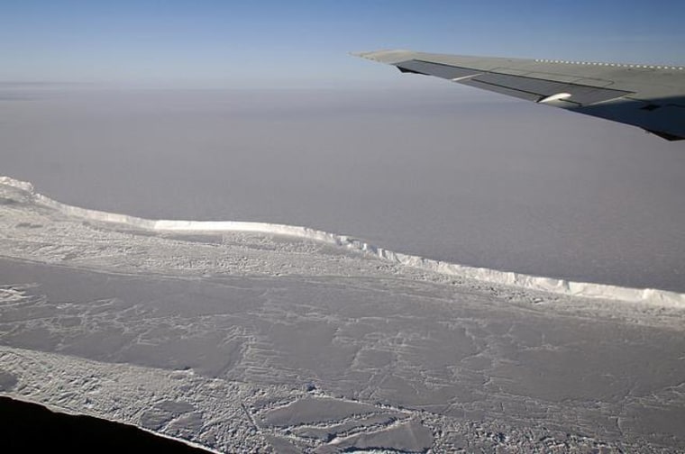 Image: Antarctica's Brunt Ice Shelf