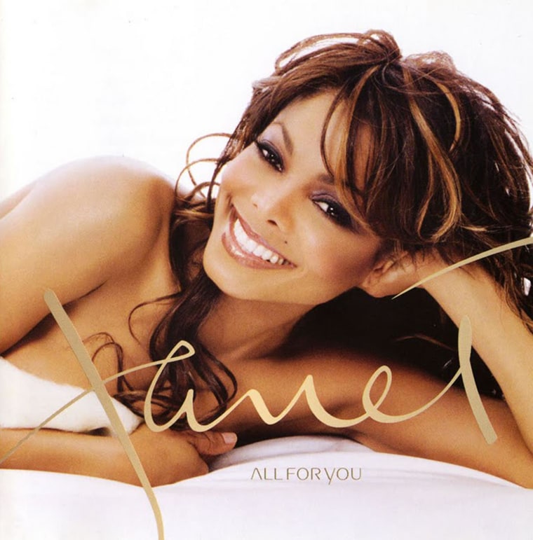 Janet Jackson's "All for You" album cover, released in 2000.