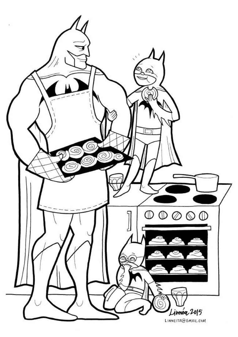 Holy sweet pastries, Batman!