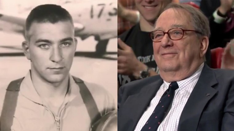 William Juvonen while a Marine Aviator and in 2015.