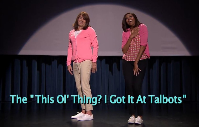Michelle Obama and Jimmy Fallon "Evolution of Mom Dancing"
