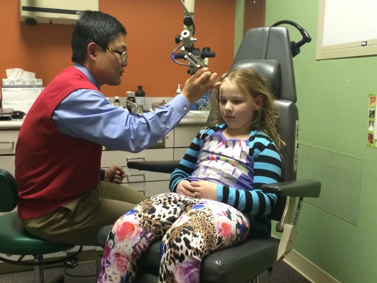 Image: Bailey Sheehan in exam room