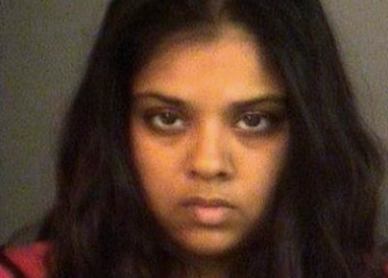 Purvi Patel, seen in this police photo, has been sentenced to 20 years in prison on charges of feticide and neglect of a dependent.