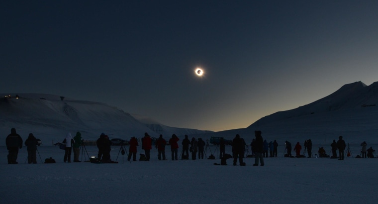 Image: NORWAY-ASTRONOMY-SOLAR-ECLIPSE