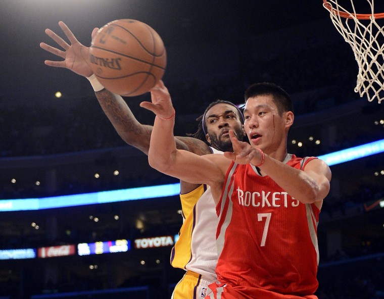 Image: Jeremy Lin, Jordan Hill