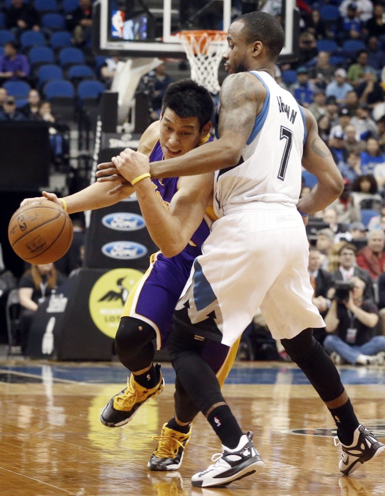 Image: Jeremy Lin, Lorenzo Brown