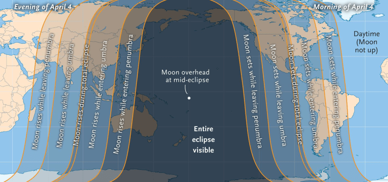 Image: Lunar eclipse map