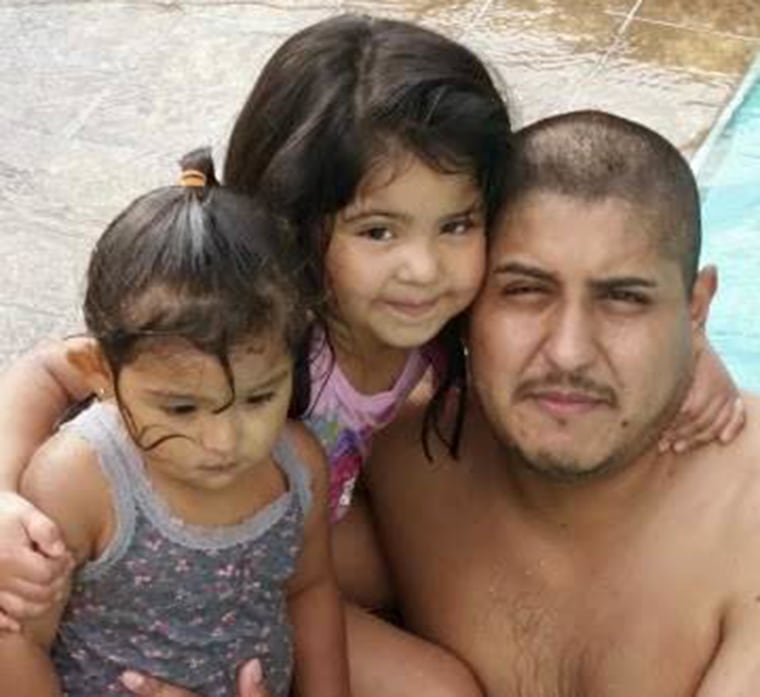 Sandy Springs Police are seeking the whereabouts of Audel Cabrera-Penaloza, his estranged wife Victoria Flores-Medina, and two daughters, Areli, age 5 and Nazli, age 2.