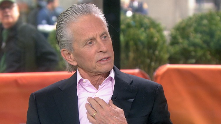 Michael Douglas speaks with Matt Lauer on TODAY