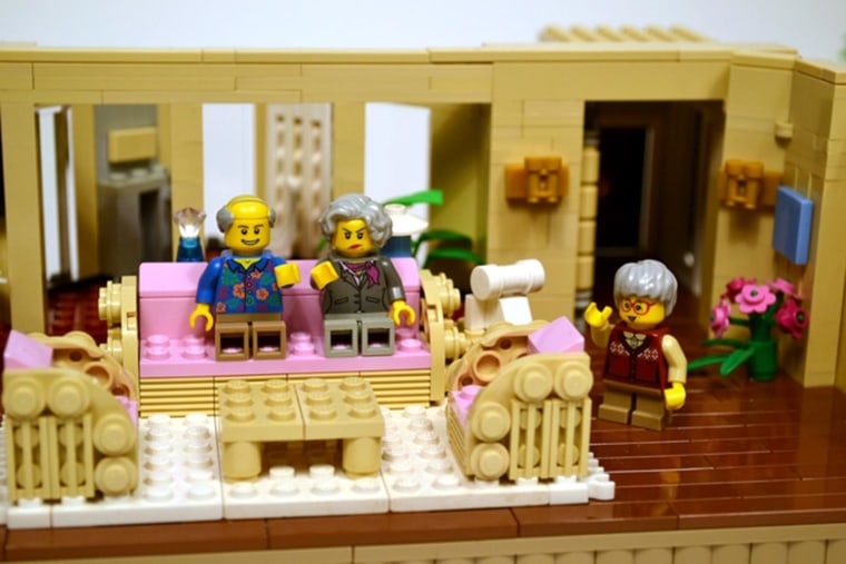 Golden store girls lego