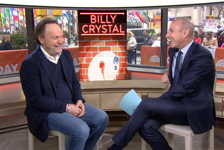 Matt Lauer sits down with Billy Crystal on the TODAY Show