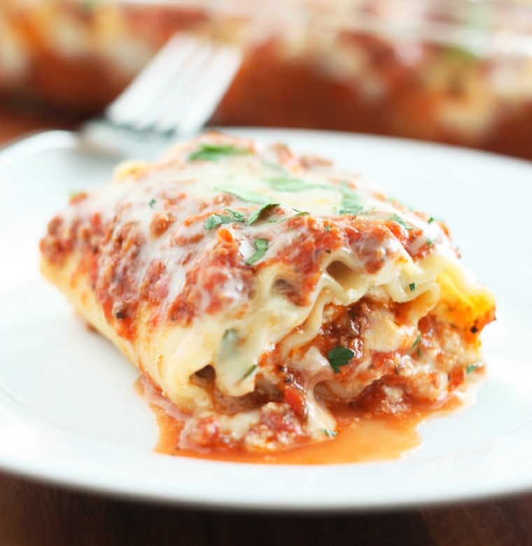 Lasagna roll-ups recipe