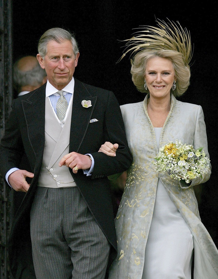 Britain's Prince Charles and his wife Camilla