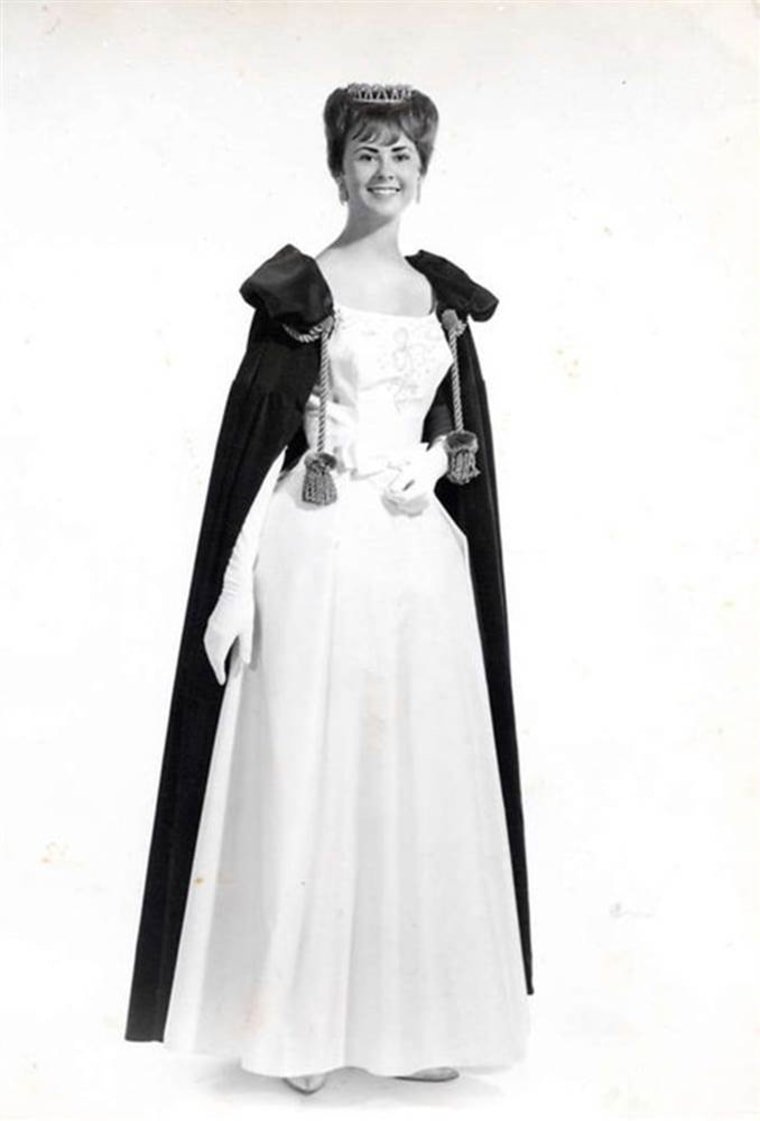 Phillips competing in the Miss North Carolina pageant