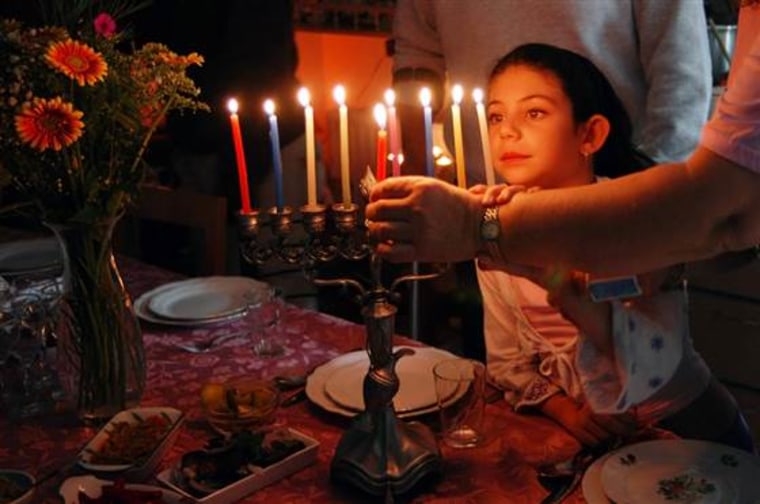 What's that ninth candle on the menorah called? Ask the convert! (It's the shamash, FYI.)