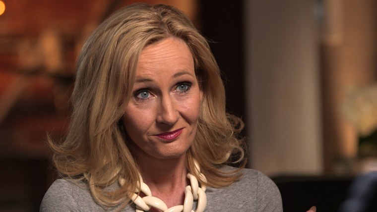 J.K. Rowling speaks with Matt Lauer on TODAY