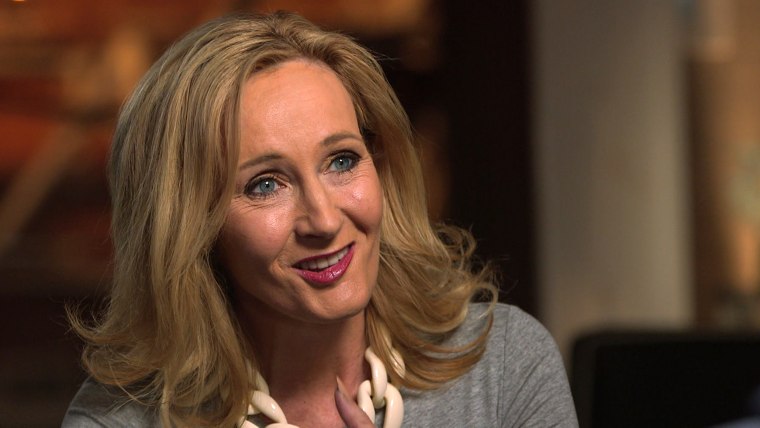 J.K. Rowling speaks with Matt Lauer on TODAY