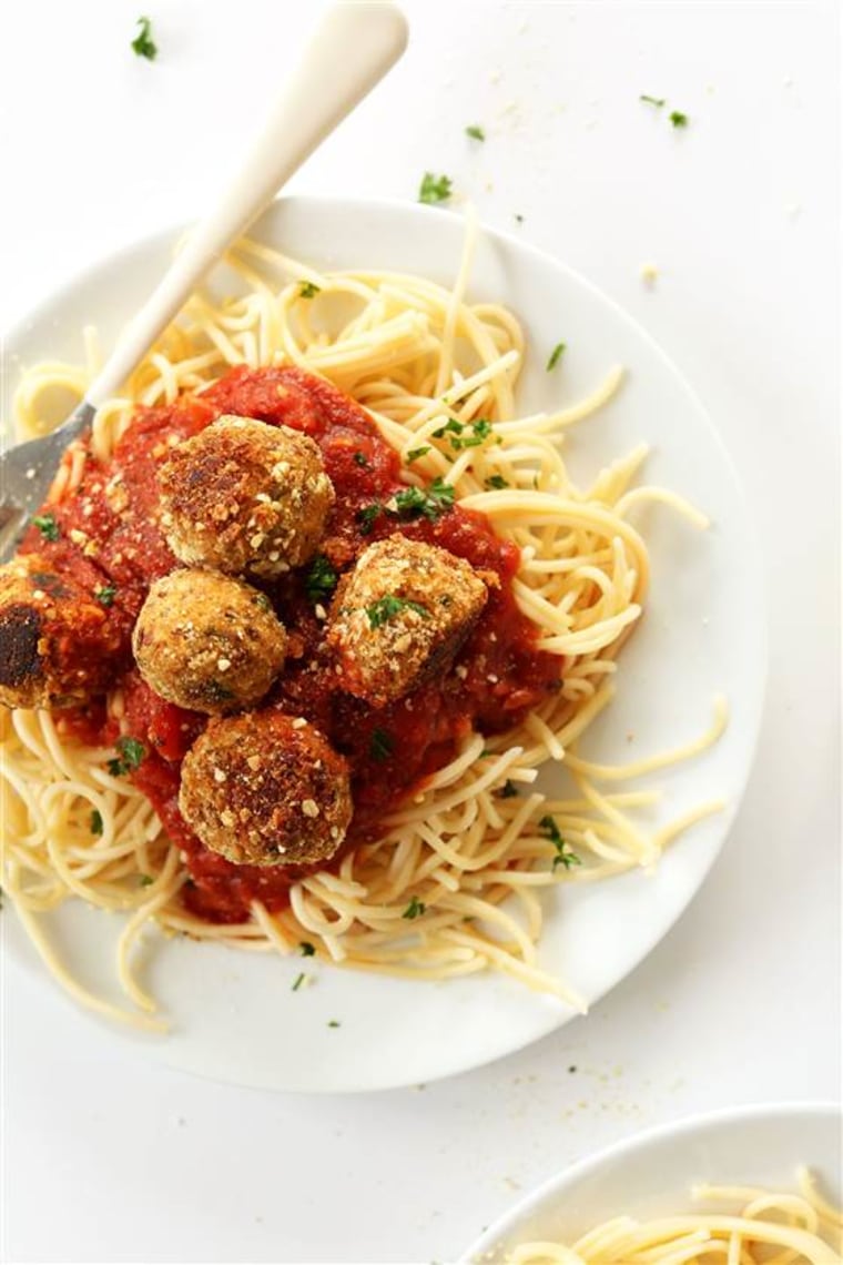 Easy vegan meatballs