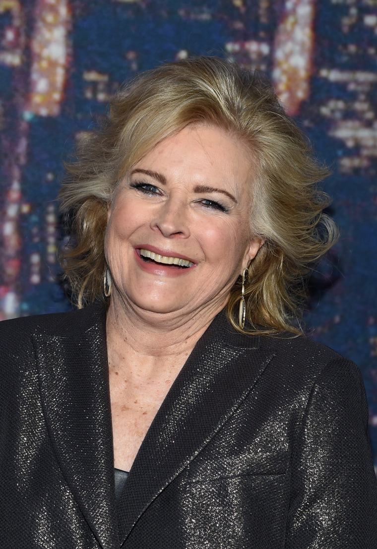 Candice Bergen attends SNL 40th Anniversary Celebration at Rockefeller Plaza