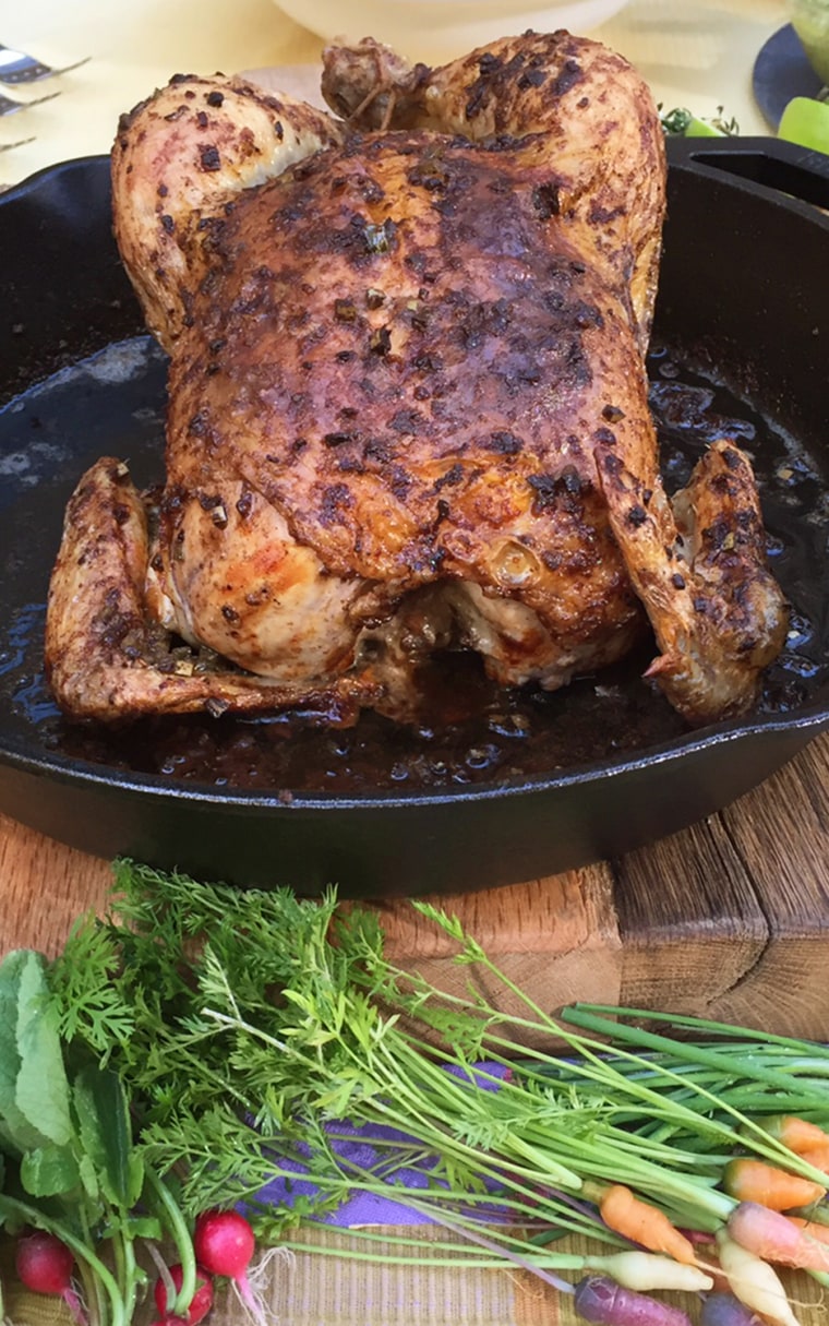 Ramp rubbed chicken