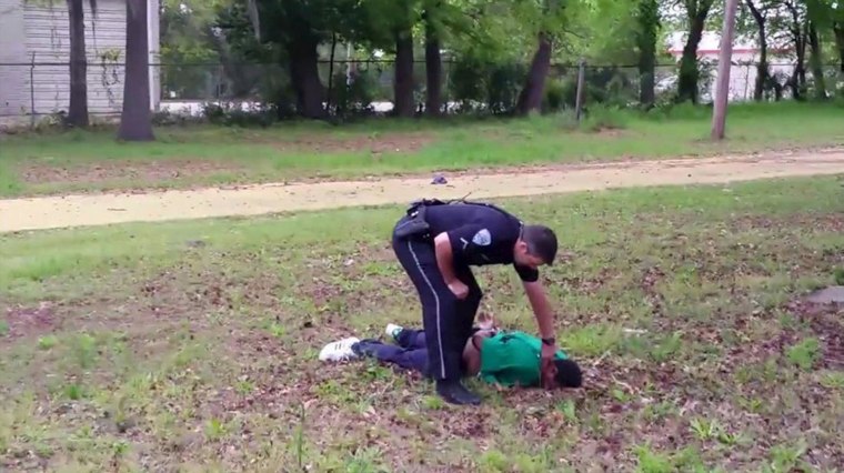 Image: Still image from video allegedly shows police officer after shooting man in North Charleston