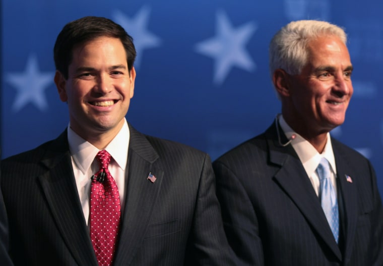 Image: Marco Rubio, Charlie Crist