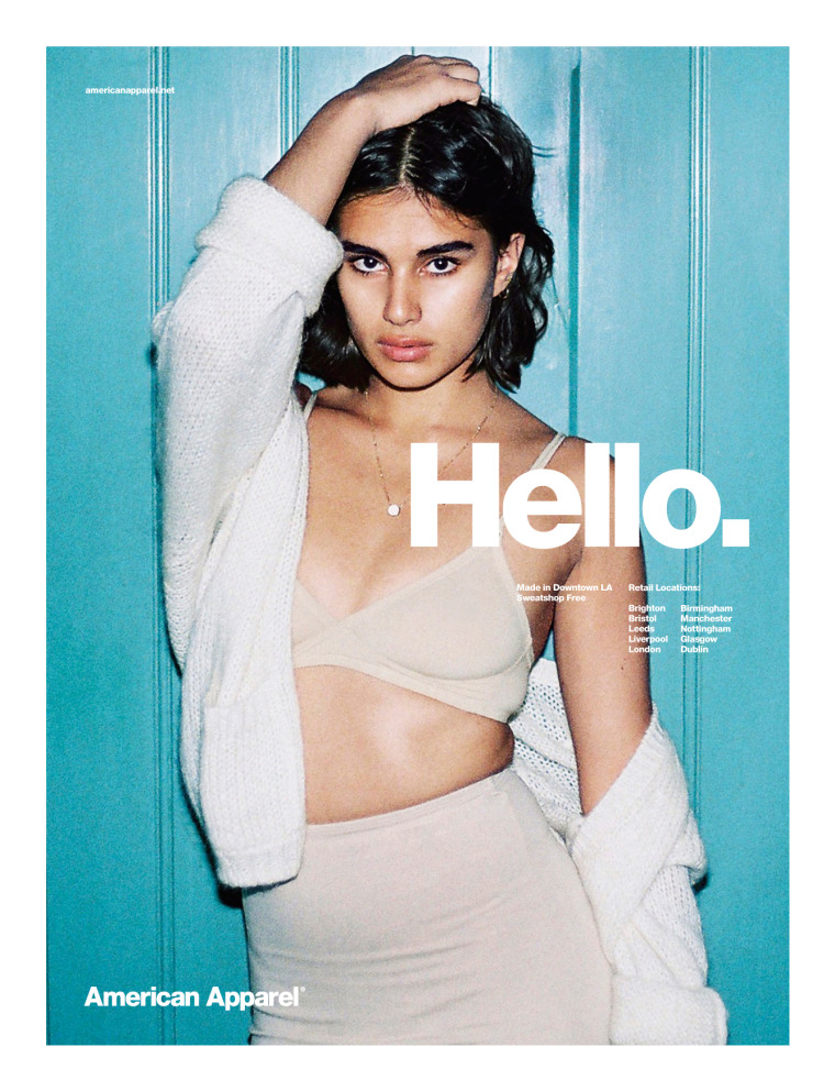 American Apparel pro-women ad meant to signal new direction