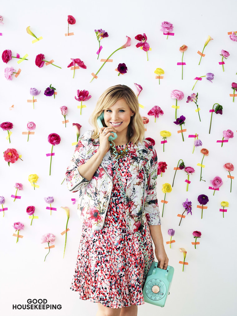 Kristen Bell  interview with Good Housekeeping May 2015