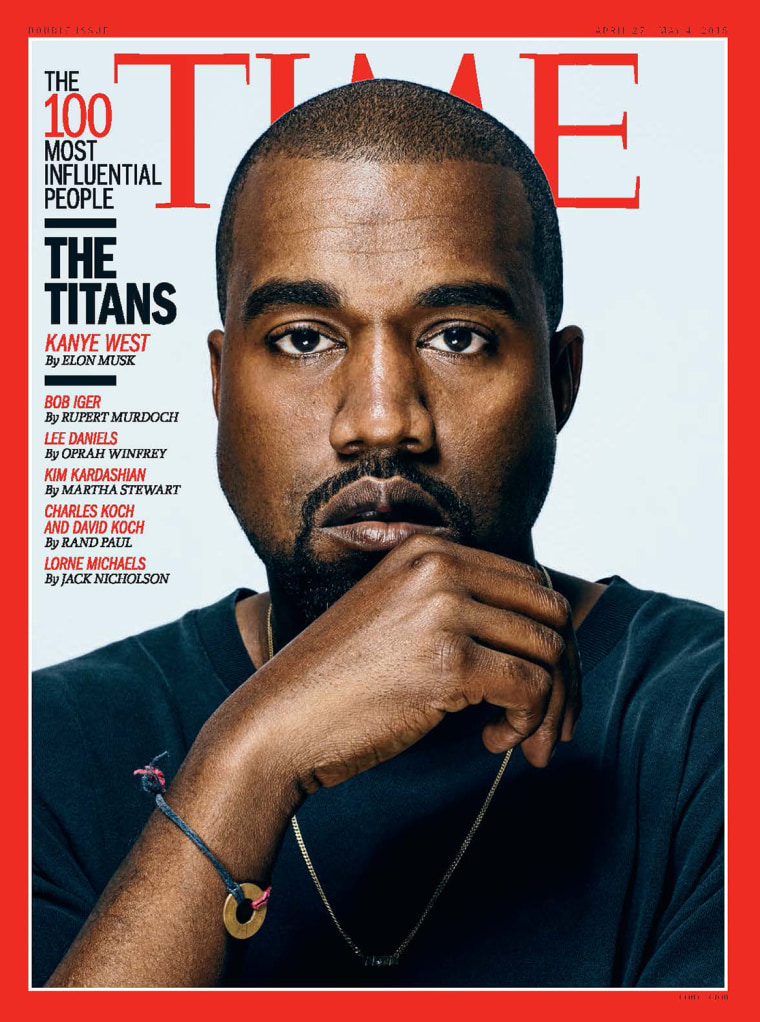 TIME Magazine's 100 Most Influential People: Kanye West