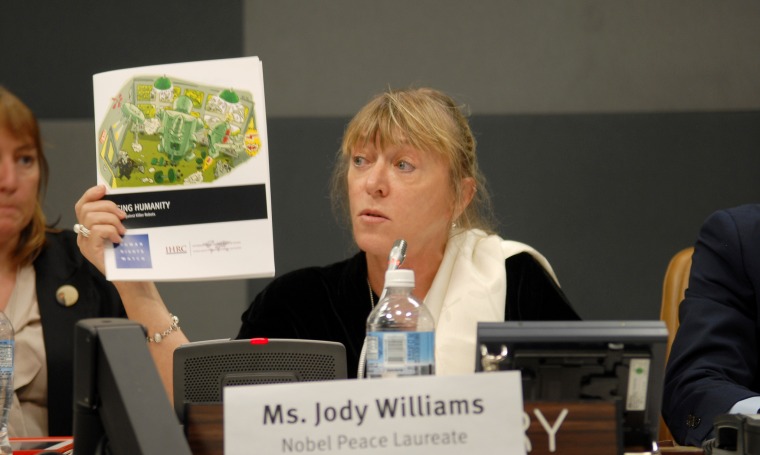 Jody Williams Campaign to Stop Killer Robots