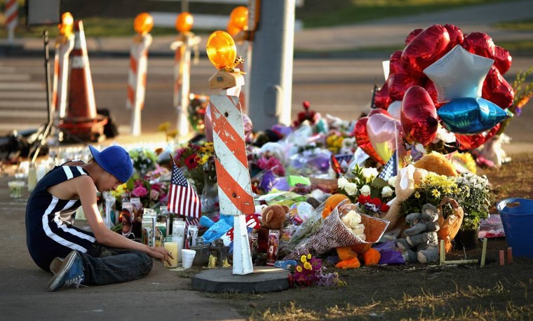 IMAGE: Aurora shooting victims memorial