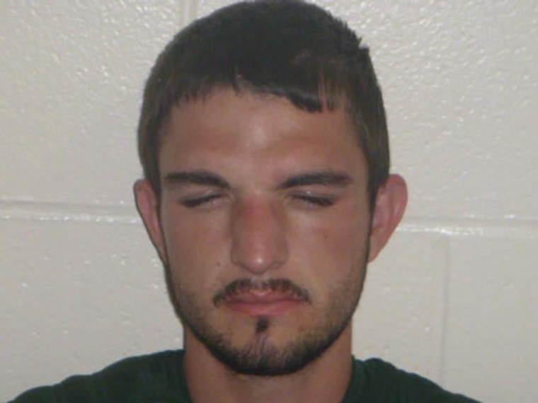Michael Wilcox, after his arrest.