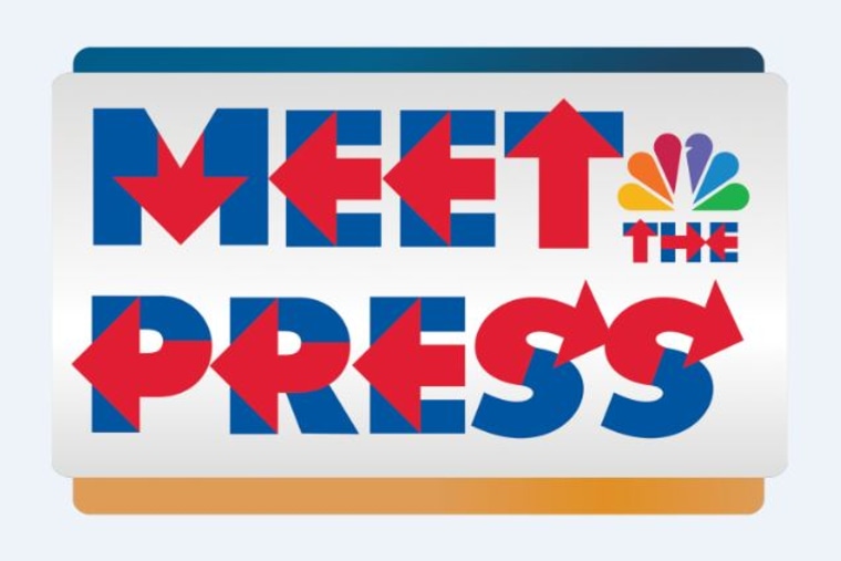 Meet the Press logo using Hillary Bold