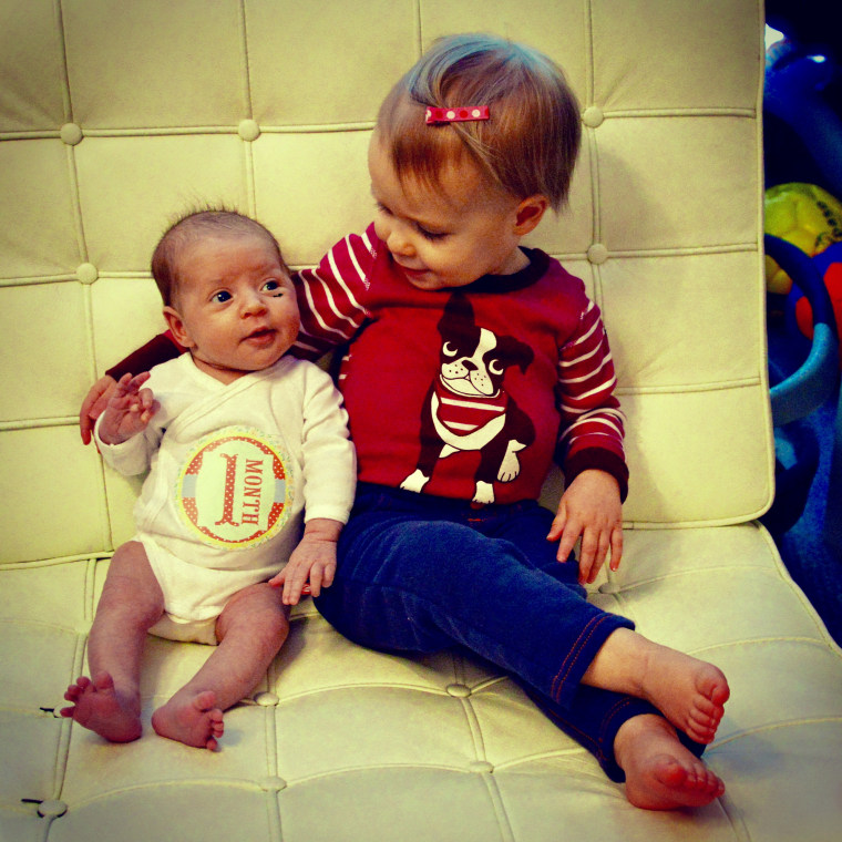 Well hello there, little sister, let me show you the ropes around here: Quinn and Harper.